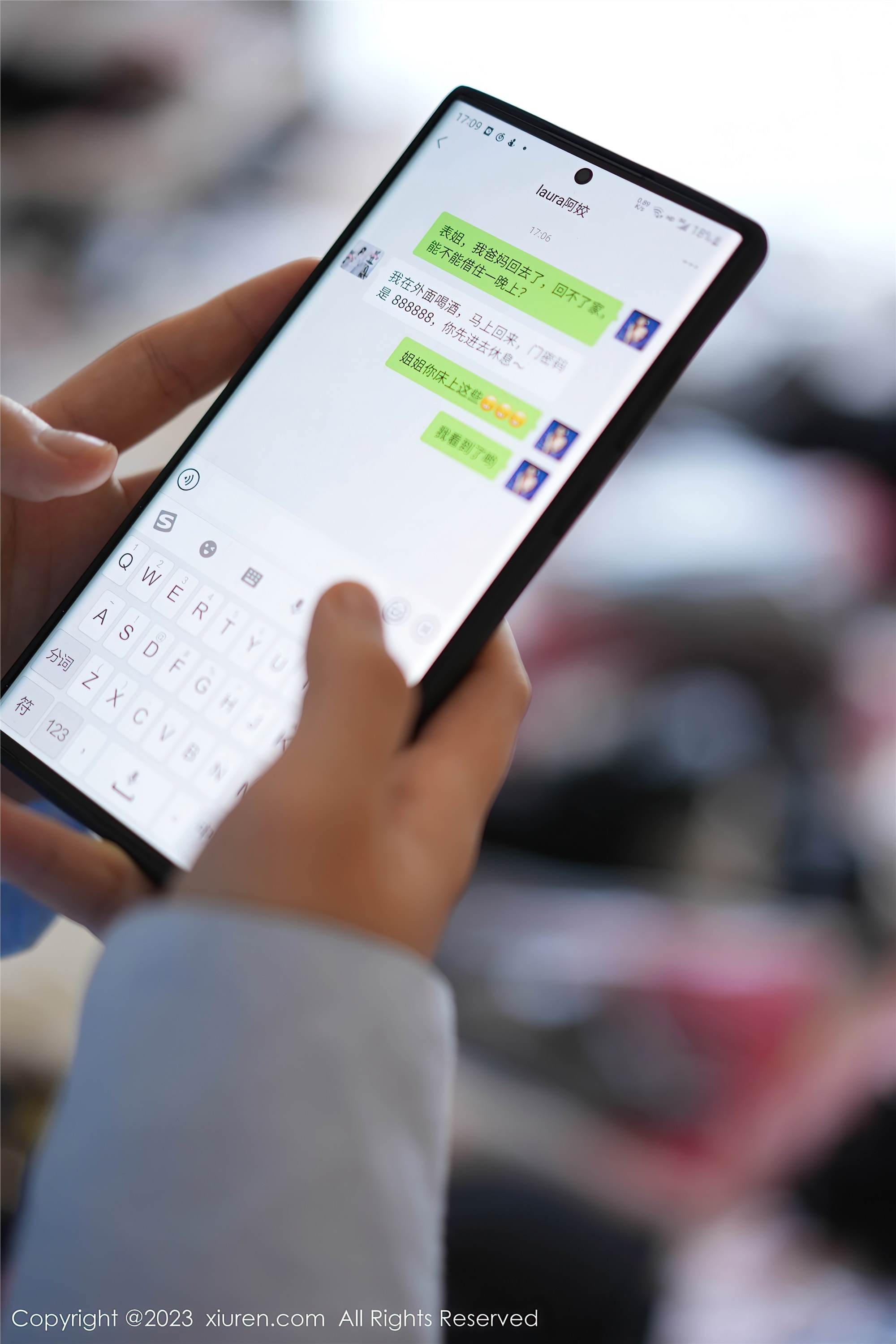 XiuRen秀人网  2023.06.15 NO.6922 laura阿姣